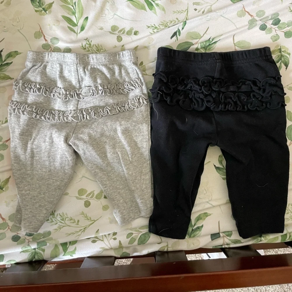5 piece baby bundle pants and jacket 0-3month